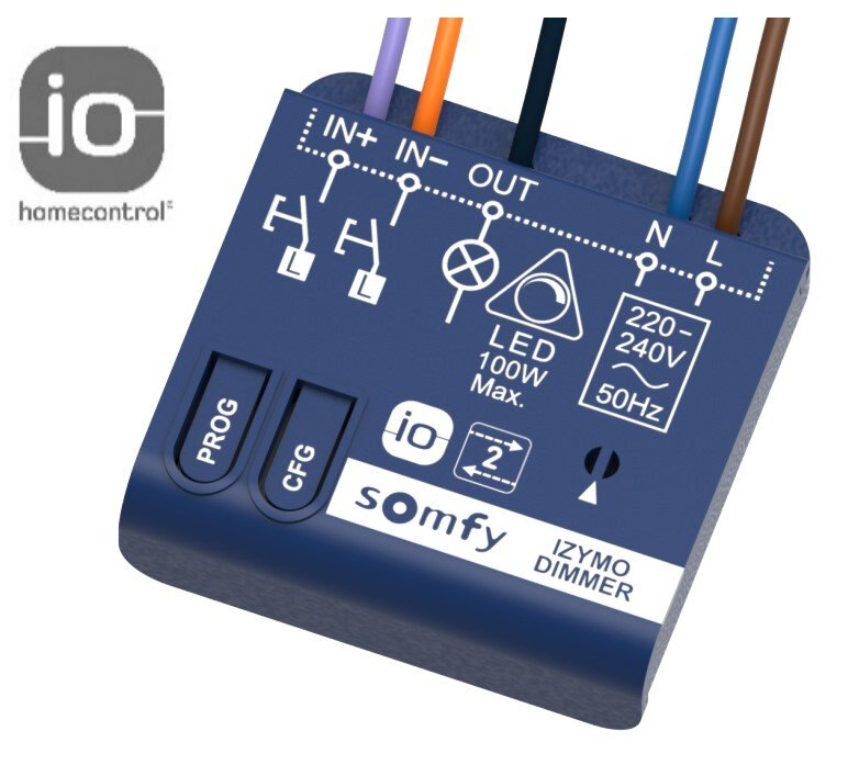 IZYMO DIMMER RECEIVER io  - 1822663 - 1 - Somfy