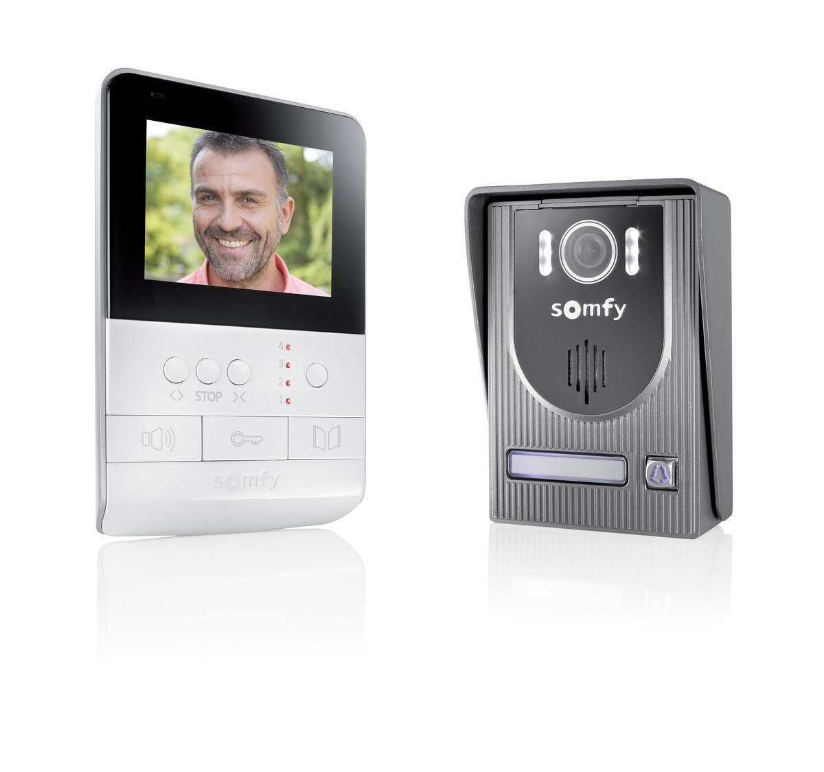 Video door phone V100  - 2401330 - 1 - Somfy
